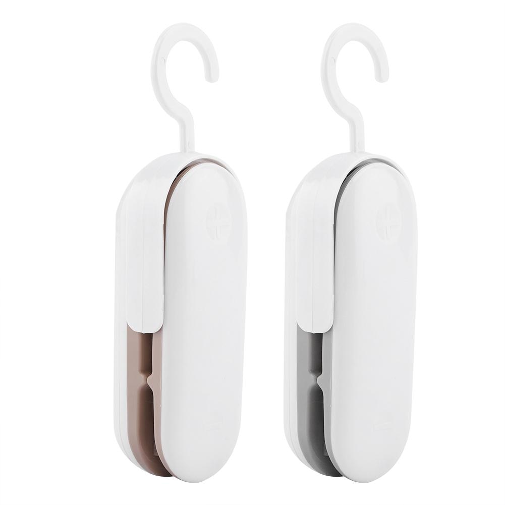 Käsin paineen sulkemiskoneen klipsi kätevä mini välipala muovipussi kuumasaumauskone tyhjiö elintarvikkeiden sulkemista pakkauskone