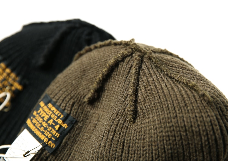 Gorra de reloj Flexible A4 Bronson Usn 80% lana de buena , gruesa y cálida, ajustada