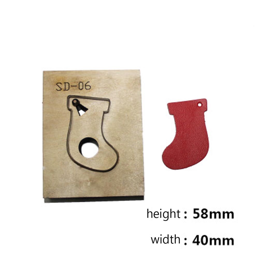 DIY patch work die cut knife mould leather craft template cutter hand tool: Light Yellow