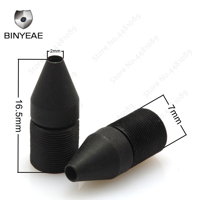 BINYEAE HD 1.3MP Mini Lens 15mm M7 Pinhole Lens F2.0 1/3" Image Sensor for CCTV Security Cameras