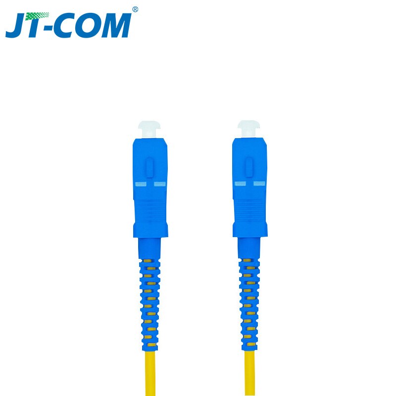 3M Fiber Optic Patch Cable SC/FC/ST/LC UPC Fiber Connector Single Mode Single Core Optical Fiber Patch Cord: SC UPC-SC UPC 3m