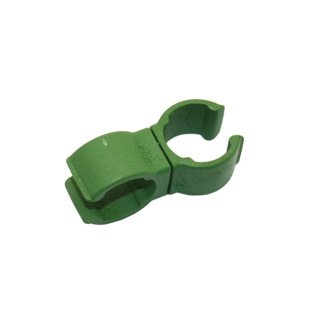 Plant ondersteuning Plastic Fastener Tuinieren pijlers Vaste Klem Verstelbare 360 Graden Roterende Connector Clip 10 Pcs