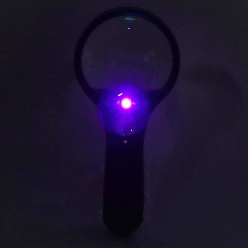 3X Magnifying Glasses LED Magnifying Glass 4 LEDs for Reading
