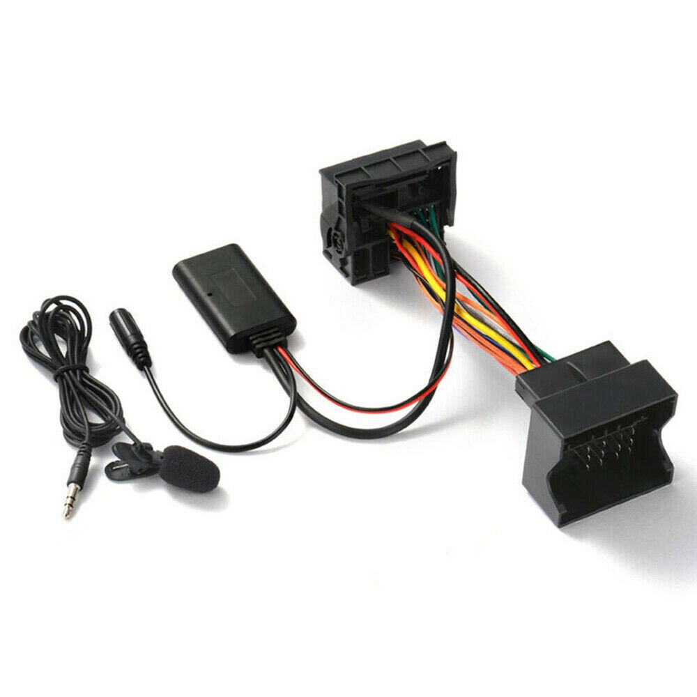 150CM Stereo Bluetooth Aux-in Audio Cable Harness Adapter For Ford 5000 CD 6000 CD 6006 CDC And Also CDXF214 Factory Installed