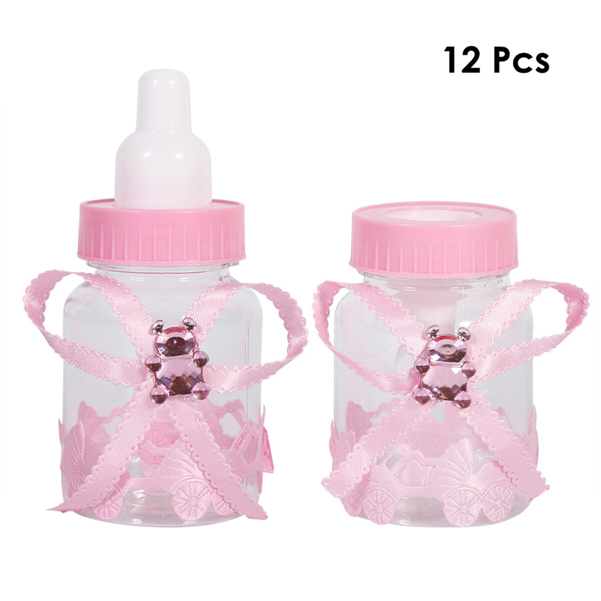 Meisje jongen babyshower decoraties chocolade snoep fles doop bedankjes kerst halloween verjaardagsfeestje doos doos 12 stuks