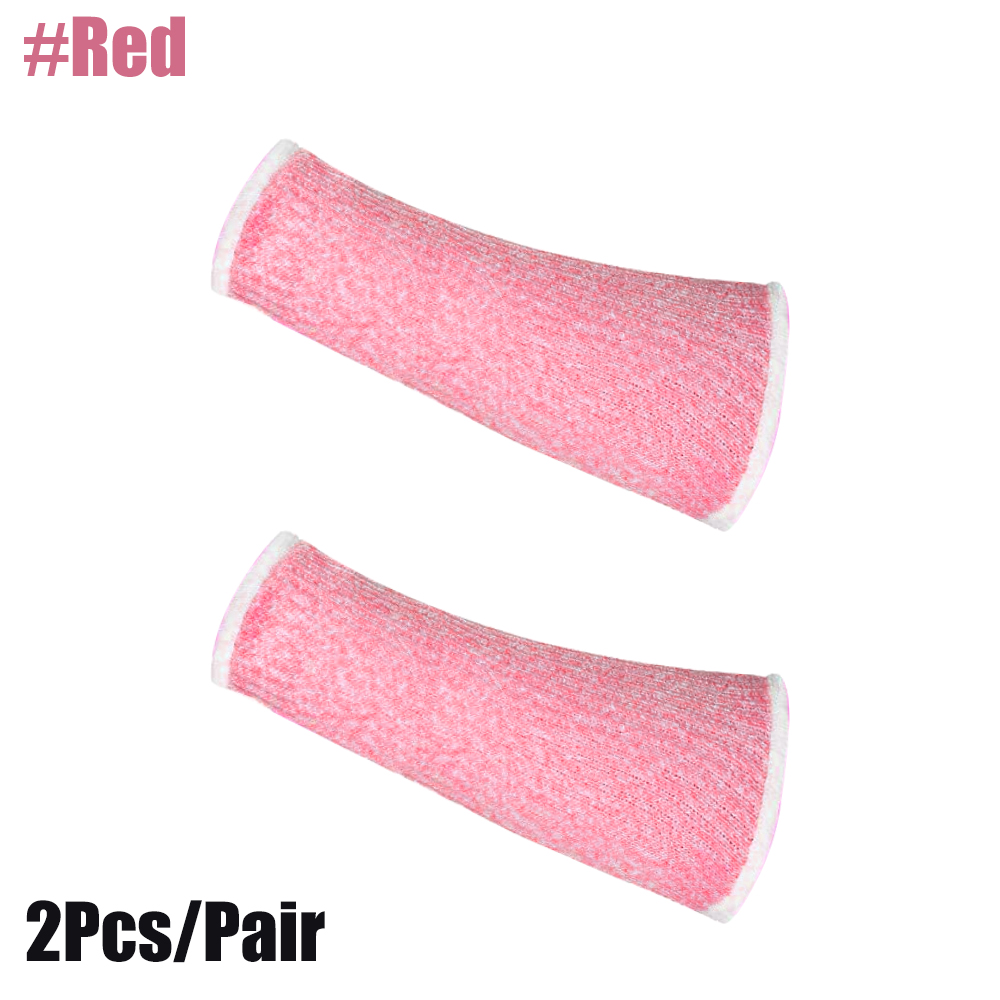 GOMOREON 1Pair Cut Resistant Sleeves, Burn Heat Resistant Arm Sleeve Protectors Protective Forearm Sleeves Cooking Gardening: Blue