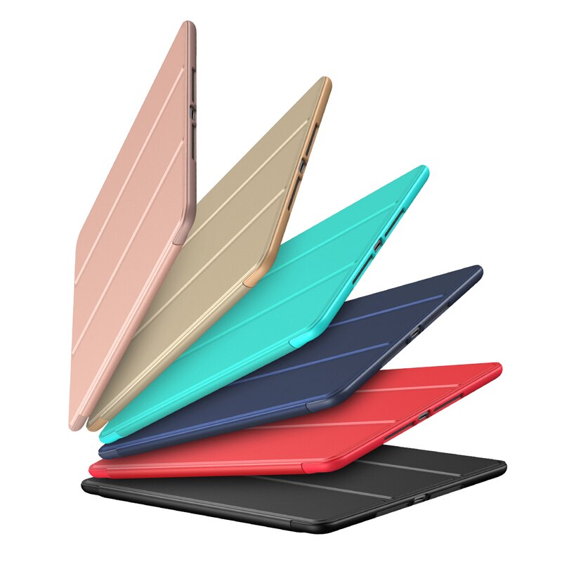 iPad 2/3/4 Case - PU Leather & Soft Silicone Shell - Magnetic Smart Sleep Wake Cover