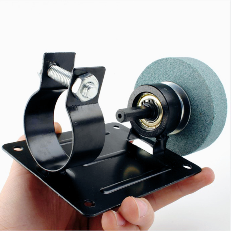 Hand Electric Drill Grinder Bracket Accessories Multi-functional Grinding and Cutting Machine Conversion Fixed Polishing Tool