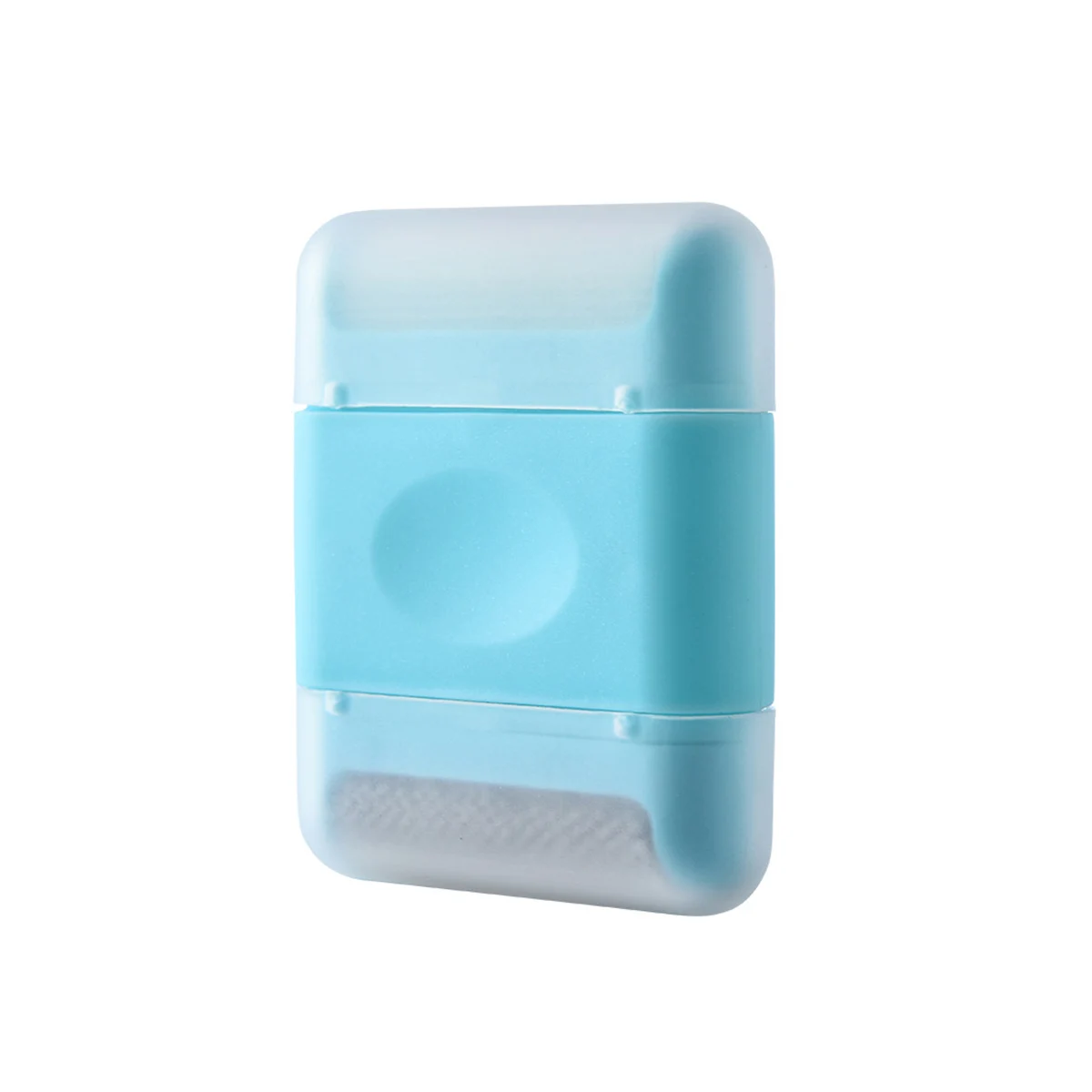 Mini rouleaux à peluches portables, brosse pour enlever les poils de tapis, pour pull, manteau en laine, vêtements, outils de nettoyage de la fourrure, 1 pièce: Bleu
