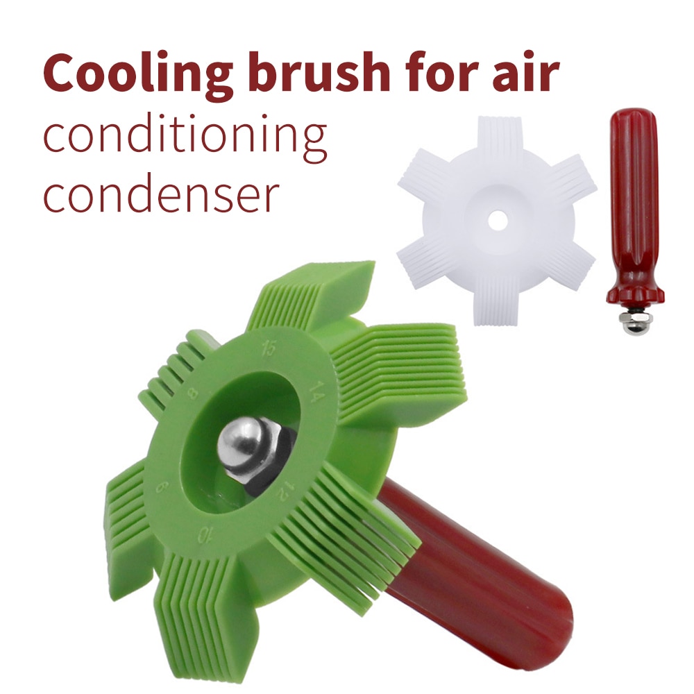 Portable Car A/C Radiator Condenser Fin Comb Air Conditioner Coil Straightener Cleaning Tool Auto Cooling System Repair Tools