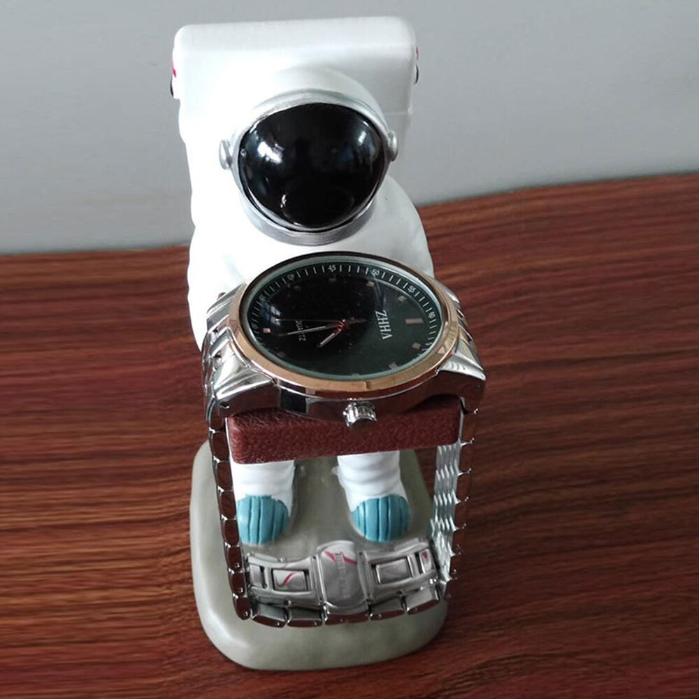 Spaceman Resin Handicraft Watch Bracket Apple Watch HUAWEI XIAOMI Samsung Watch Ornament Watch Table Modified Charging