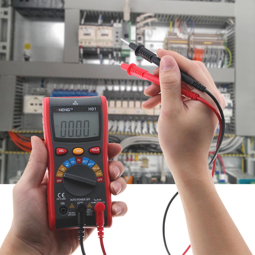 Multifunction ANENG H01 Auto Range 4000Counts Digital Multimeter Backlight AC/DC Ammeter Voltme Electrical Analysis Instruments