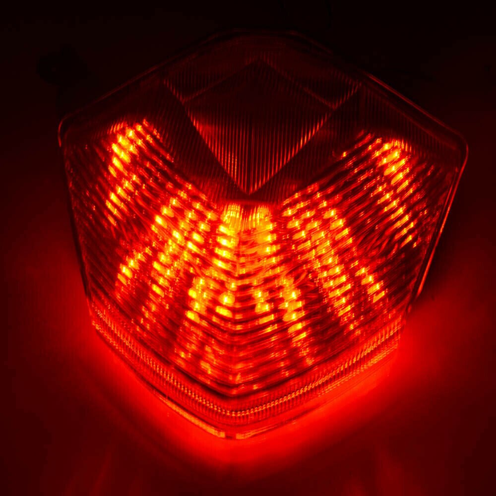 LED intégré feu arrière frein clignotant clignotant lampe pour Kawasaki Z750 2007/Z1000 2007/ZX6R /ZX10R 08-10