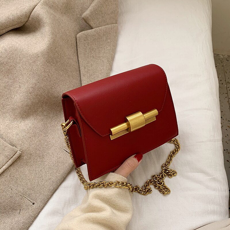 Ivog Aankomst Dagelijks Dames Kleine Crossbody Schouder Handtas Zwart Gg Wit Chain Hand Tassen Voor Vrouwen