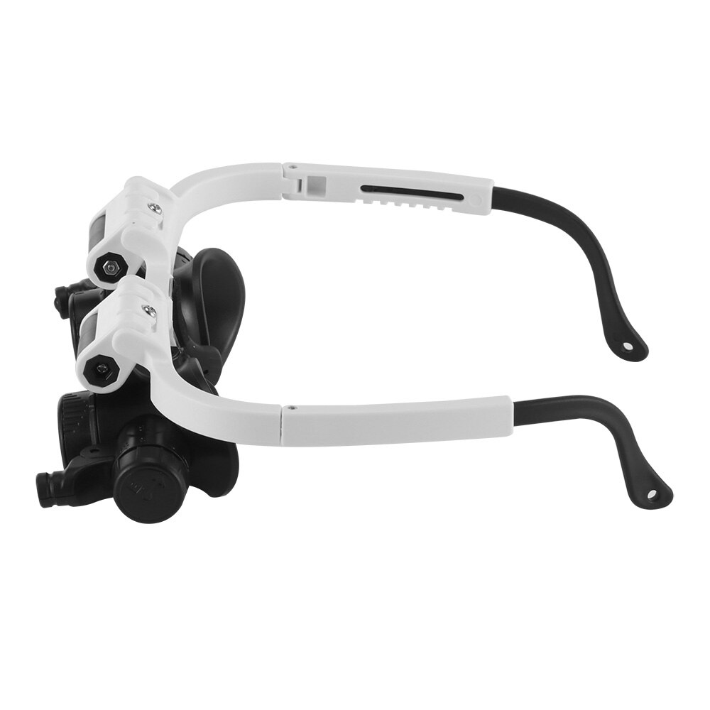 ABEDOE Vergrootglas Met Led-verlichting Hoofdband Bril Vergrootglas 8X 15X 23X Verlicht Vergrootglas Loupe Horloge Reparatie Lamp