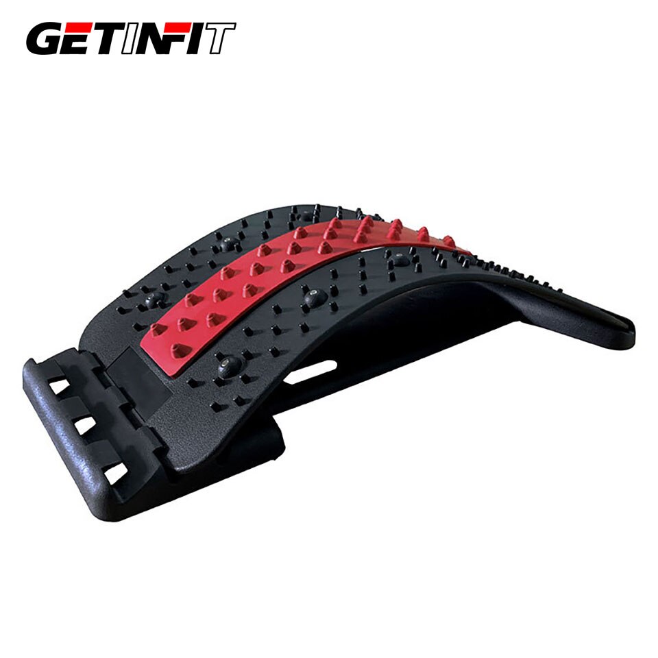 Getinfit Zurück Stretch Ausrüstung Massager Massageador Magie Bahre Fitness Lenden Unterstützung Entspannung Wirbelsäule Schmerzen Relief: B-04