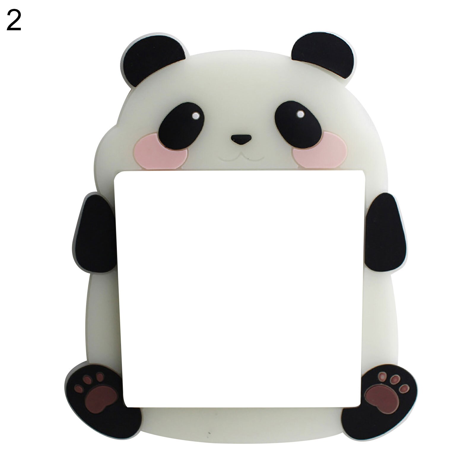 Thuis Cartoon Zachte Lichtgevende Siliconen Muur Switch Sticker Slaapkamer Socket Cover Voor Woonkamer, Slaapkamer: 2