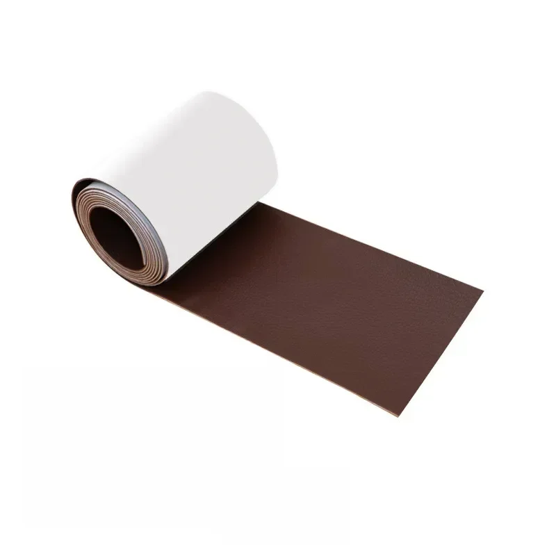 Zelfklevende leren reparatiepatch voor bank, stoel, tafel, autostoel, tas, schoen, bed, pu-leer.: 2030cm / Oranje