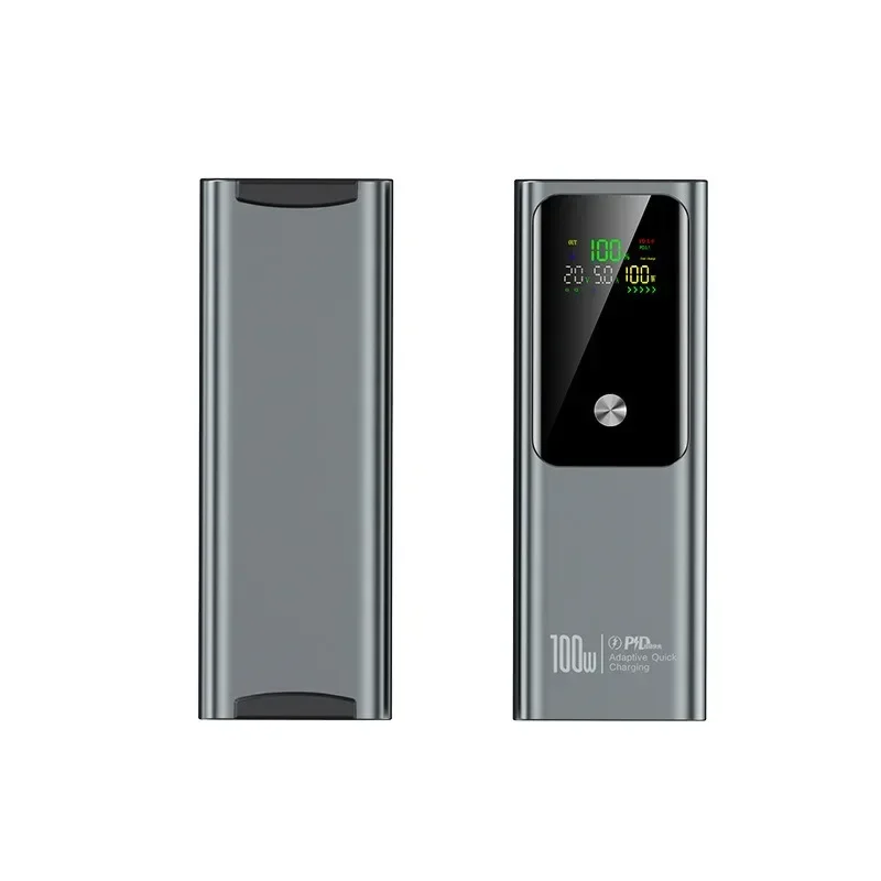 Novo pd100w carregamento rápido power bank 20000mah carregador portátil de alta capacidade bateria sobressalente externa portátil powerbank para iphone: Dourado