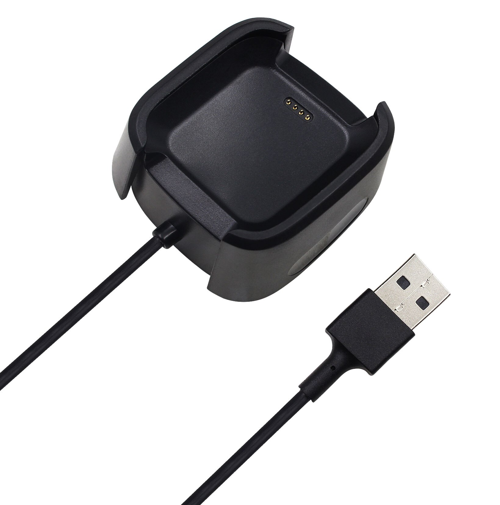 USB Data Cable Charging Cradle Dock Charger For Fitbit Versa FB505 Watch