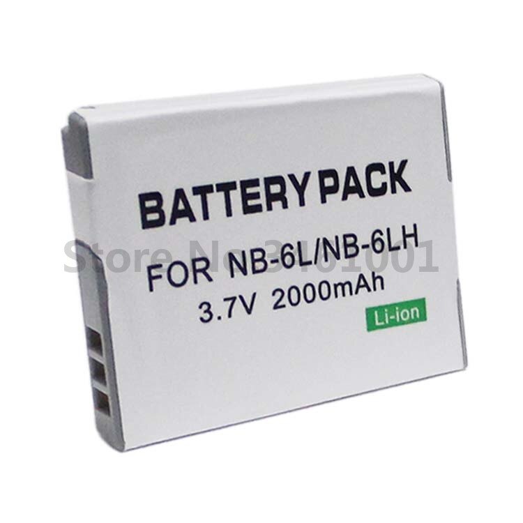 nb-6L NB-6LH Camera Battery Replacement For Canon SX510 SX170 S200HS S90 D10 SD1200 Digital Camera Accessories