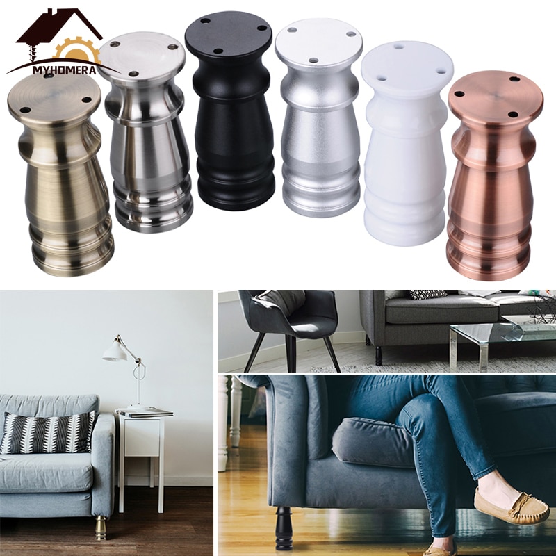 Myhomera 80mm-150mm Möbel Füße Bein Einstellbare Schrank Sofa Beine Aluminium Schrank Kaffee Tee Tisch Schlecht Schutzhülle fuß