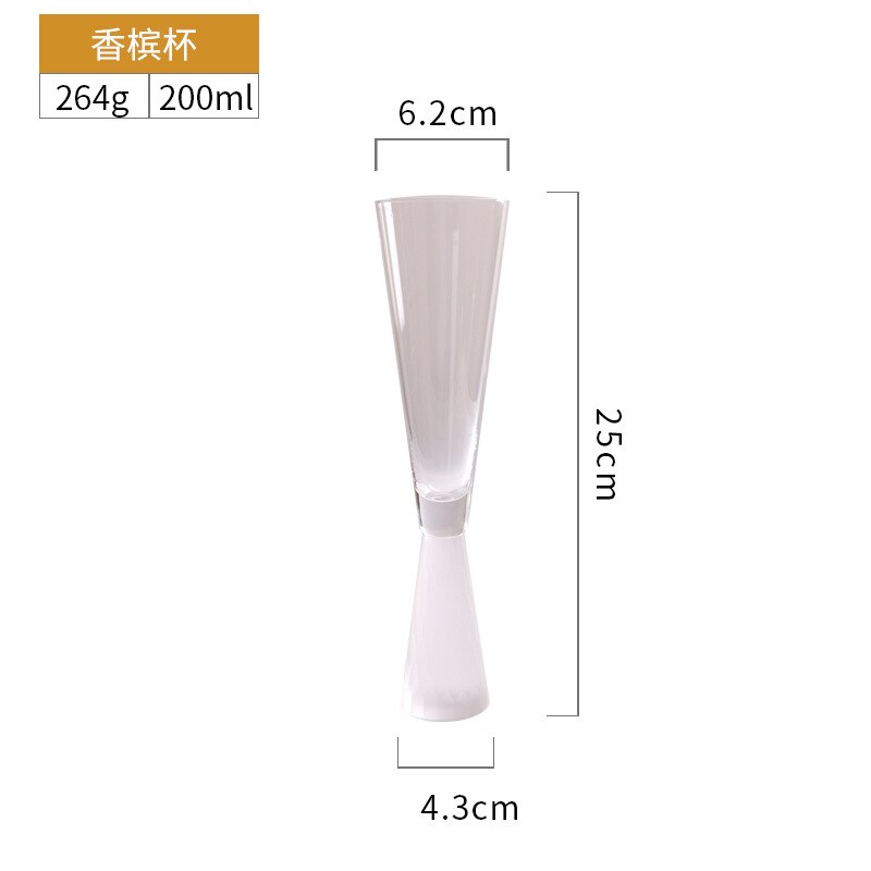 Plated Gouden Rode Wijn Glas Cocktail Glas Gouden Base Wijnglas Bar Club Wijn Set: Blauw