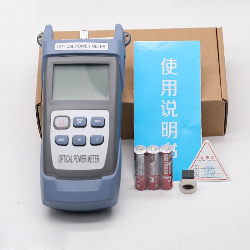 FTTH Mini Fiber Optical Power Meter -70～+10dbm Fiber Optical Cable Tester Optical Tester fibra optica