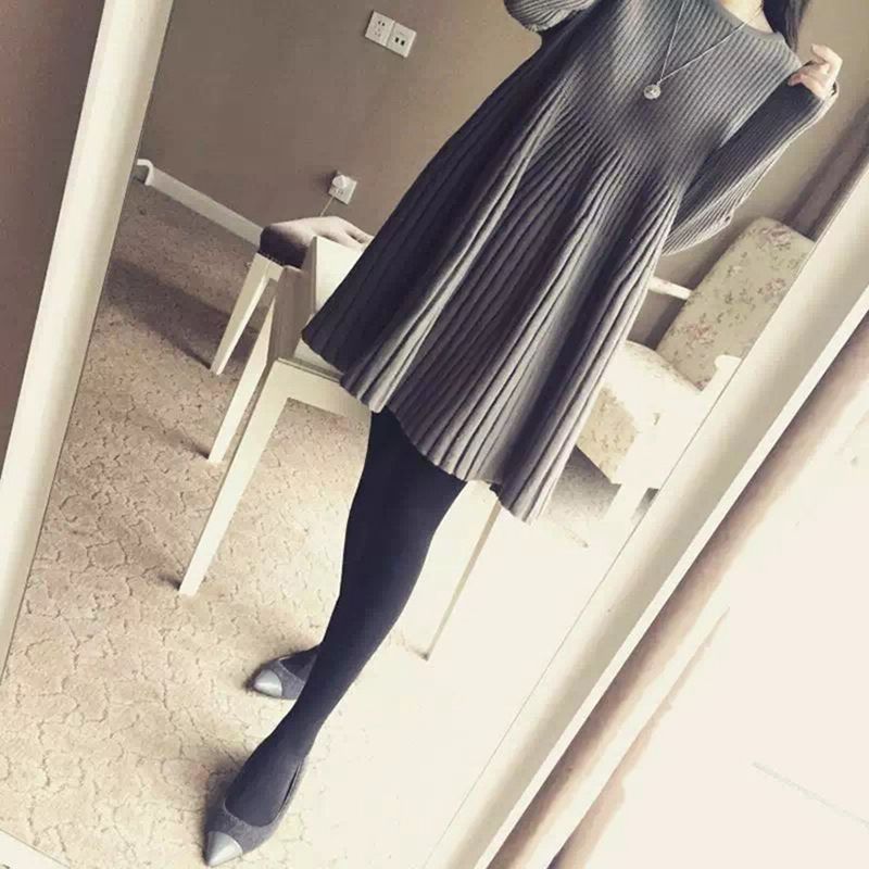 Automne Hiver Maternité Pull L-3XL Femmes Vêtements Fond Long Pull Grossesse Vêtements Tricotés