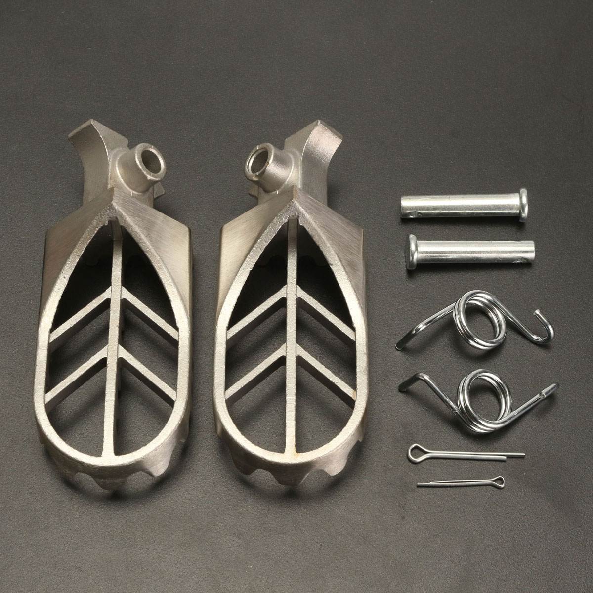 1 Set Stainless Steel Motorcycle Foot Peg Rest Pedal For Yamaha YZ85 YZ125 YZ250 YZ450F WR250F