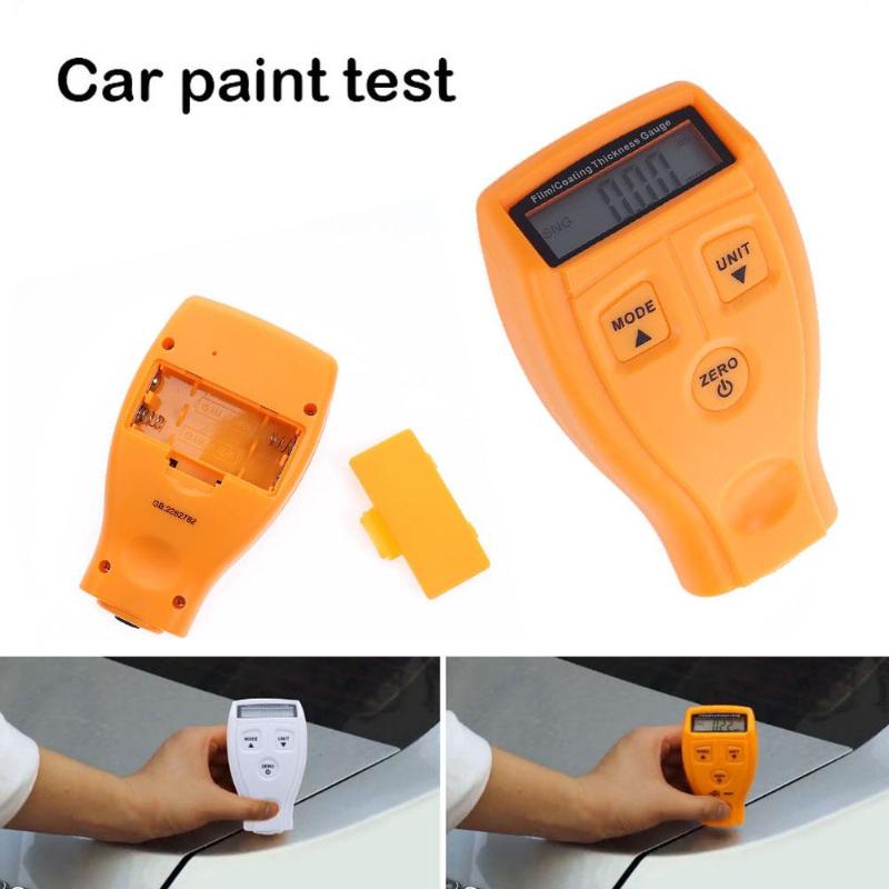 GM200 Coating Schilderij Diktemeter Tester Ultrasone Mini Vernis Film Coating Measure Voor Auto Verf Meter Dikte Gauge
