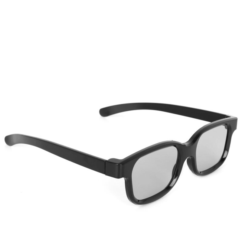 Gepolariseerde passieve 3d glazen zwart  h3 voor tv echt  d 3d bioscopen