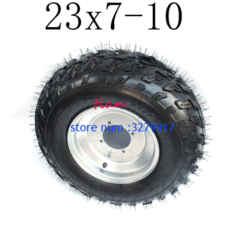Newest High Performance GO KART KARTING ATV UTV Buggy 23X7-10 Inch Wheel Tubeless Tyre Tire