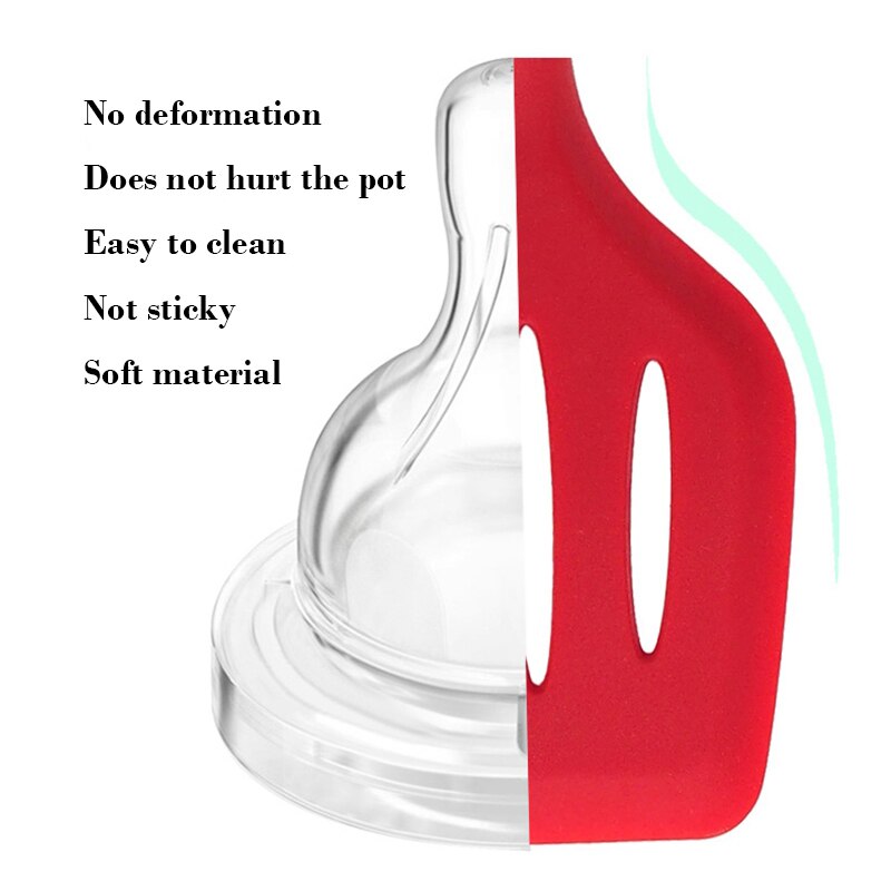 Red/Black Heat-Resistant Silicone Cookware Nonstick Cooking Tools Kitchen Baking Tool Sold Separately Kitchen Accessories