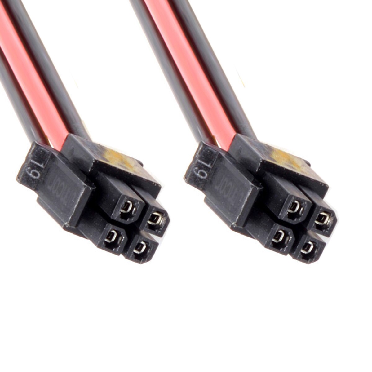 Cable CY 60cm ATX Molex Micro Fit conector 4Pin macho a macho Cable de alimentación