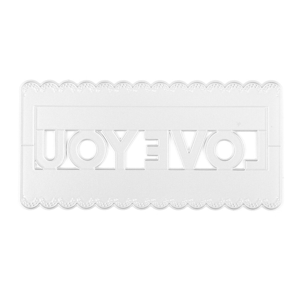 Buchstaben Metall Schneiden Stirbt Kohlenstoff Stahl Schablone Schablone Für DIY Scrapbooking Stirbt schneiden Präge Papier Karten Album Machen Handwerk: GG0312