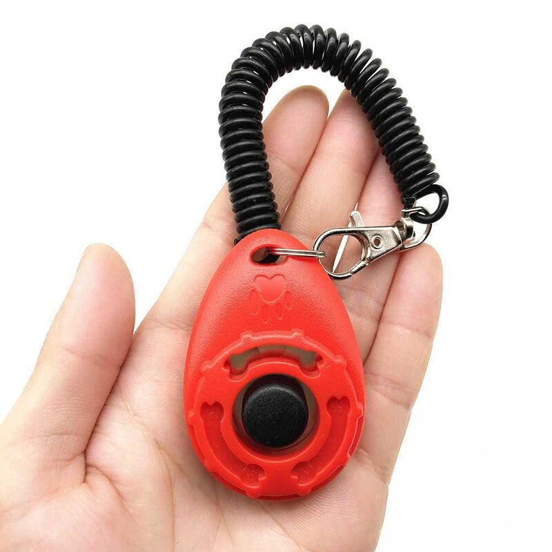 Clicker-juguetes para perros, Entrenamiento Clickers de mascotas, adiestramiento de adiestramiento para perros, duradero, LKS99