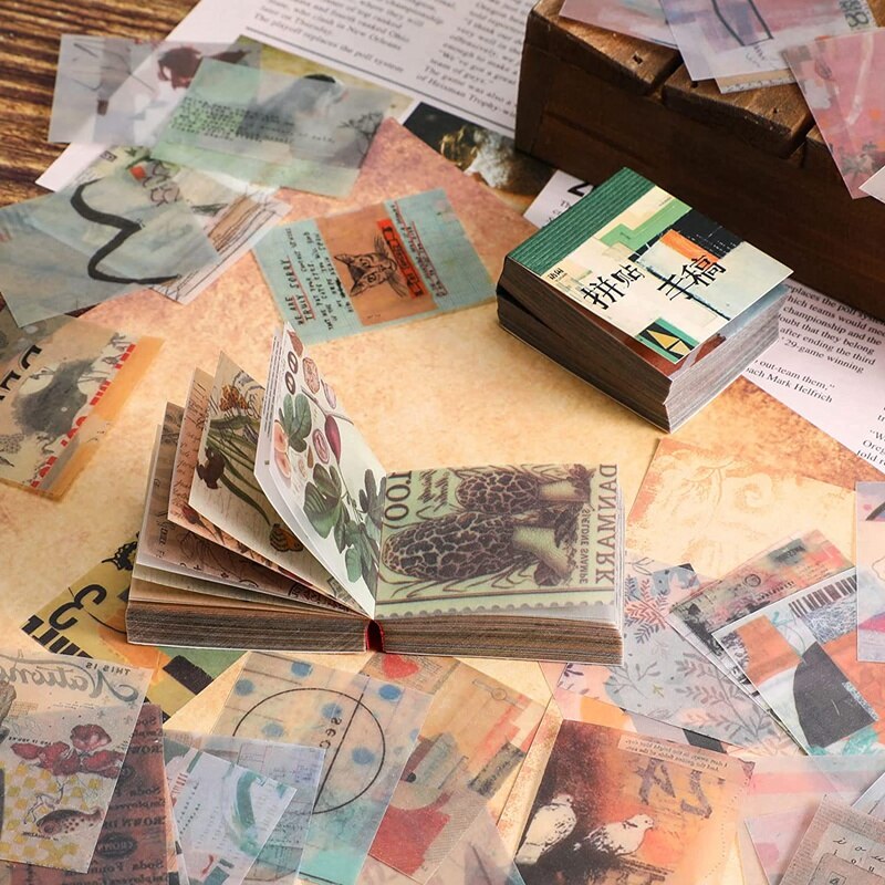 Vintage Scorch Style Irregularity Material Paper Decorative Scrapbooking Diary Background Paper Junk Journal Suppls From 5,52 € | DHgate