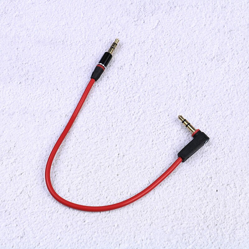 3.5Mm Korte 30Cm Jack Naar Jack Aux Kabel Male Naar Male Stereo Audio Kabels Cord 1Pc