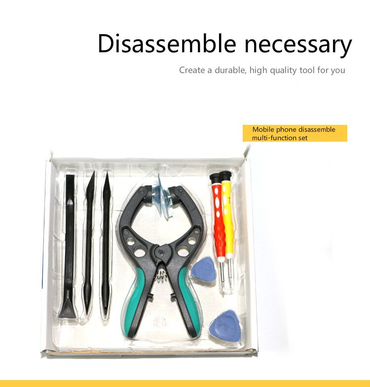 Mobiele scherm splitstool, zuignap scherm reparatie, lcd splitter demontage, speciale zuignap scherm tool voor iphone samsung xiaomi