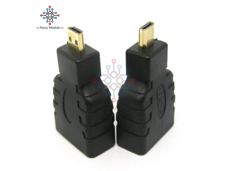 Micro Hdmi Male Naar Hdmi Female Adapter Coupler Connector Converter Ondersteuning 3D 4K 1080P Resolutie Micro Hdmi-poort apparaten