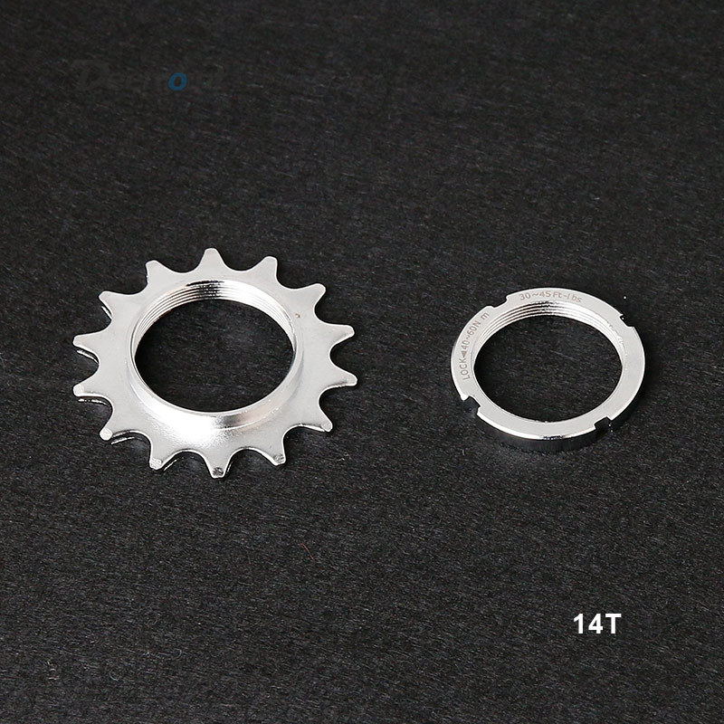 Cykel fast gear frihjul single speed freewheel bmx svinghjul tandhjul gear cykeltilbehør 13/14/15/16t/17t: 14t