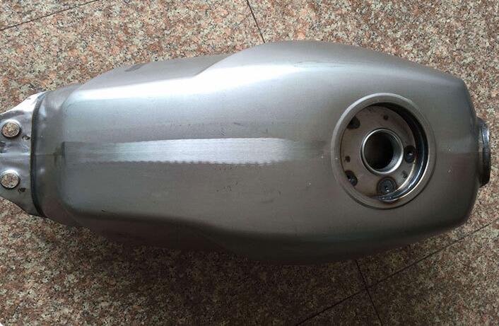 GS125 Gas Petrol Bare Steel Motorcycle Fuel Tank