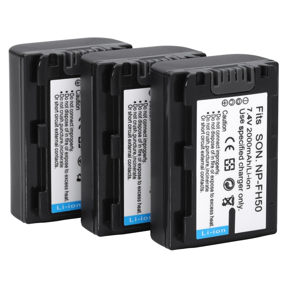 NP-FH50 Batteria + Caricabatterie Per Sony NP-FH40 DSC-HX1 HX100V DSLR A230 A330 DCR-SR42 DCR-SR60 DCR-SR62 DCR-SR80 DCR-SR82