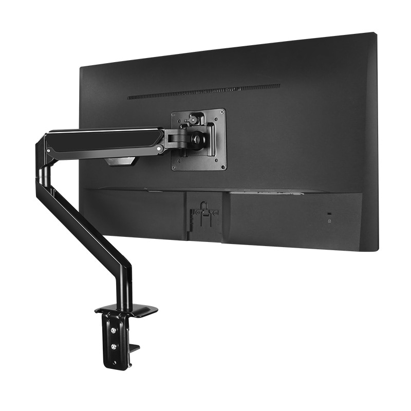 HILLPORT Gas Spring Arm 22-35 Inch 360 Rotate Tilt Swivel Desktop Screen Monitor Holder