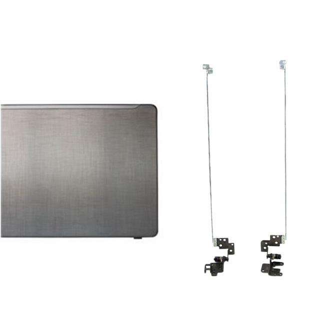 For Acer F5-573 F5-573G Rear Lid TOP case laptop LCD Back Cover black/silver/white/blue /LCD hinges Left + Right: silver A and hinges