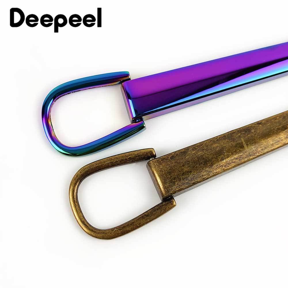 Hebillas de Metal para bolso, accesorio de para bolsos, hebilla decorativa, Conector de gancho, accesorios de Hardware DIY, 2/4 piezas