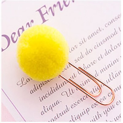 Kreatywne kolorowe spinacze robić papieru spinacze robić papieru DIY mini Kawaii notesik spinacze dla dzieci biuro szkolne: biały