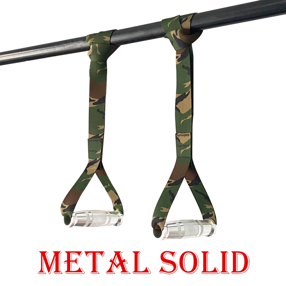 Metal Gym Handles Grip Strength Sling Trainer for Cable Machines T-bar Row Pull-up Bars Barbells Crossfit Bodybuilding Equipment