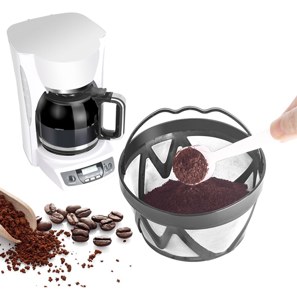 Kaffemaskine genanvendelig genopfyldelig kaffefilterkurv til kaffe cgx 20/ morphy richards 162 kaffetilbehør køkkenværktøj